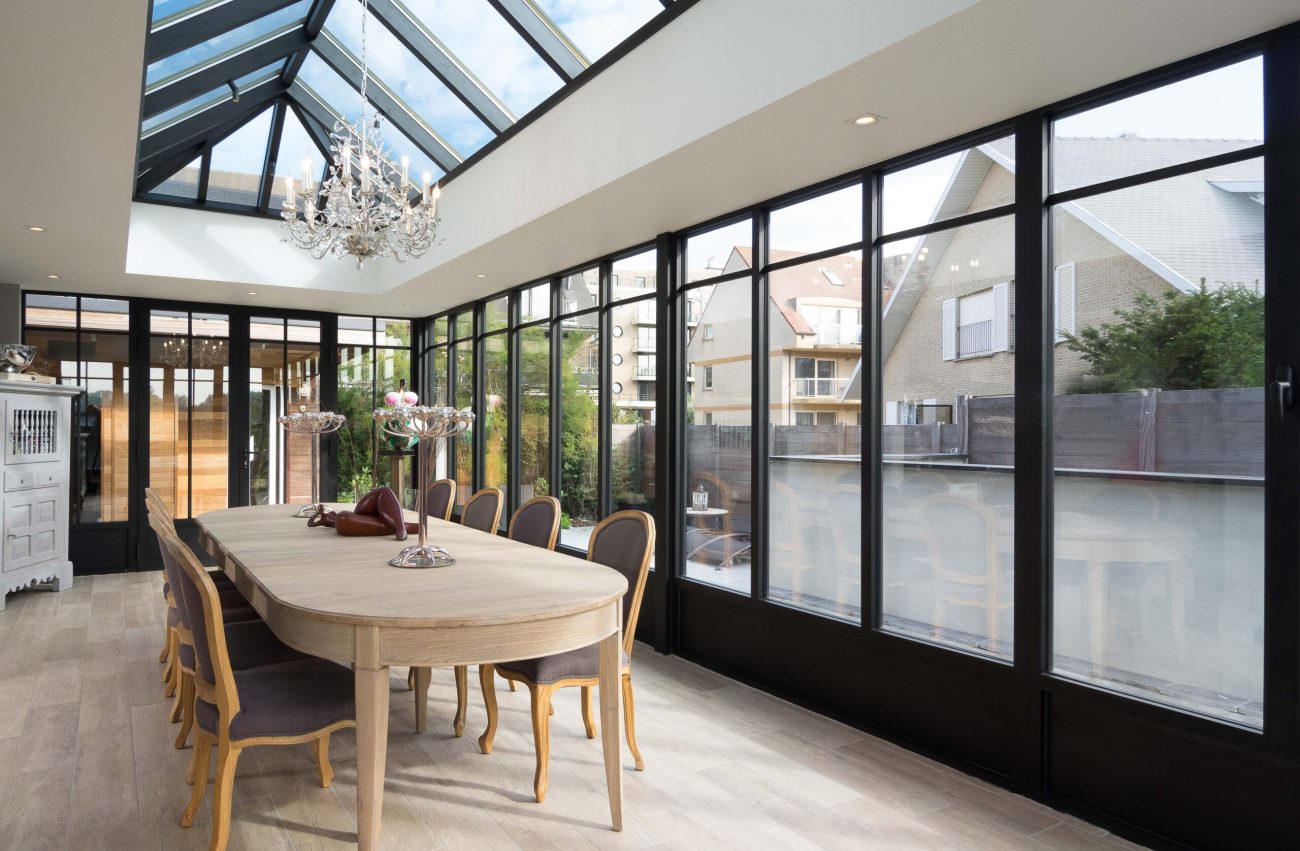 ALU steellook + lichtstraat