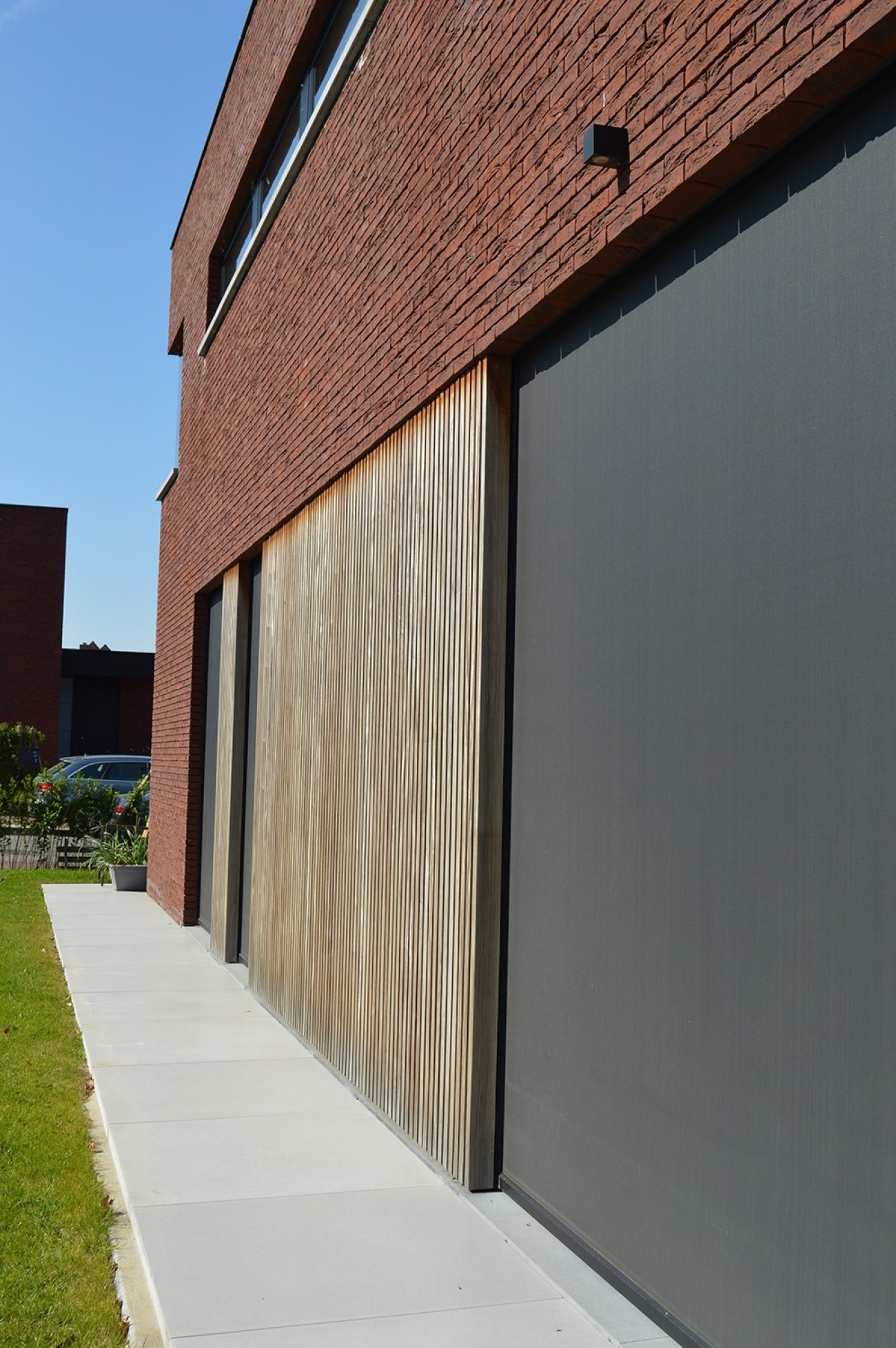 Alu + screens + gevelbekleding