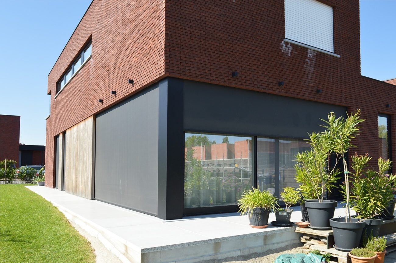 Alu + screens + gevelbekleding